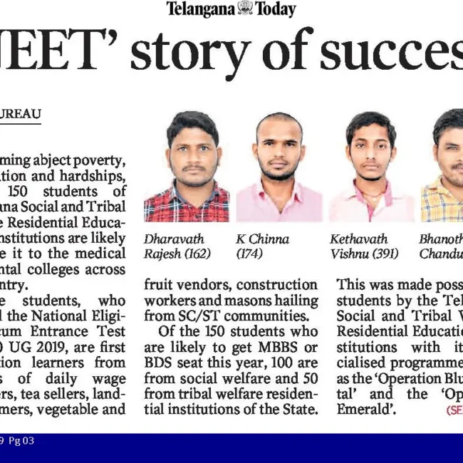 NEET Story of Success