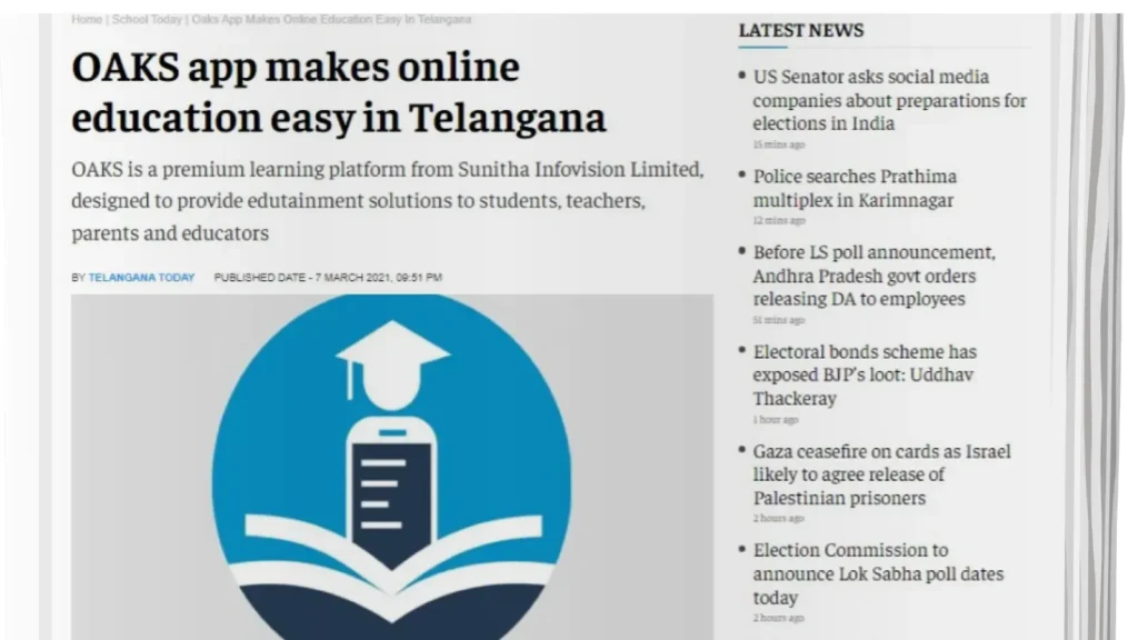 Easy access to education during tough times